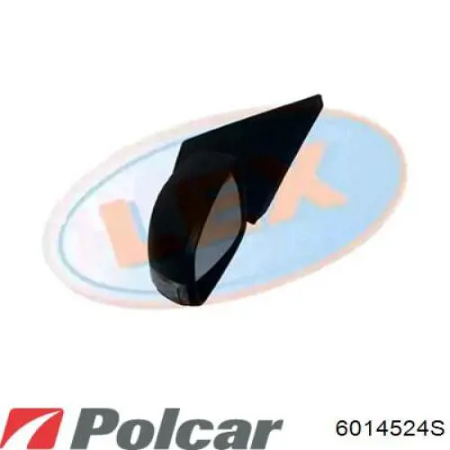 6014524S Polcar Зеркало заднего вида правое