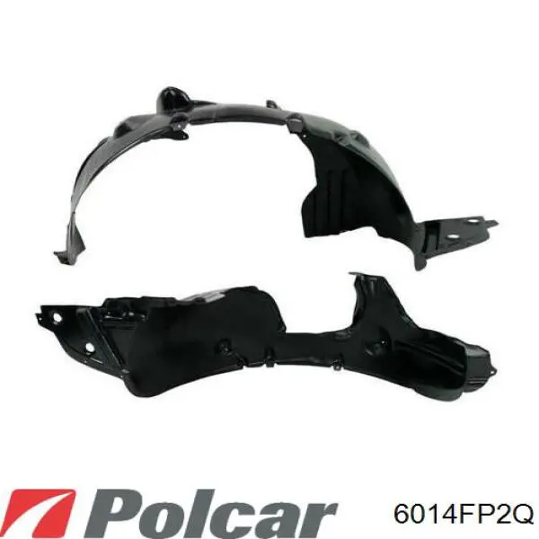 Подкрылок крыла переднего правый задний 638420004R Renault (RVI)