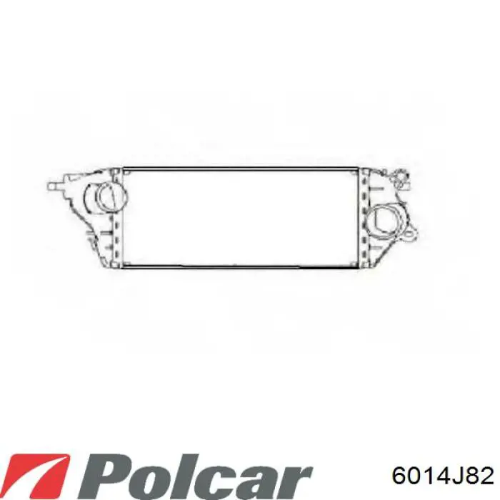 Интеркулер 6014J82 Polcar