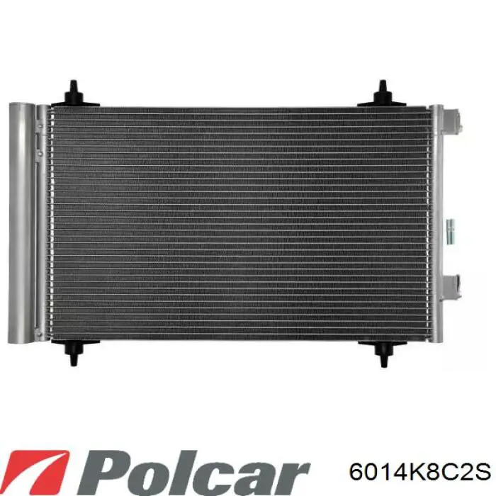 6014K8C2S Polcar радиатор кондиционера