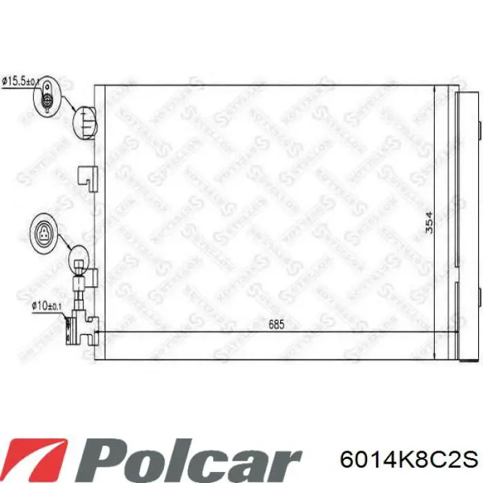 6014K8C2S Polcar Конденсатор