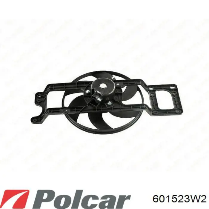 Электровентилятор охлаждения в сборе Polcar 601623W2 цена, от 29.71 USD