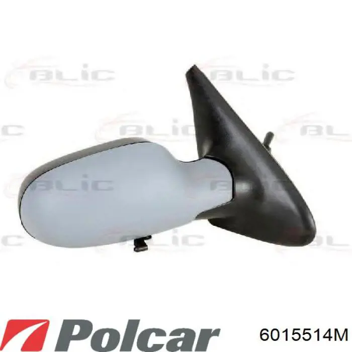 Левое боковое зеркало 6015514M Polcar