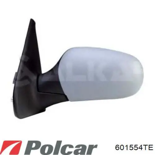 Накладка (крышка) зеркала заднего вида левая 601554TE Polcar