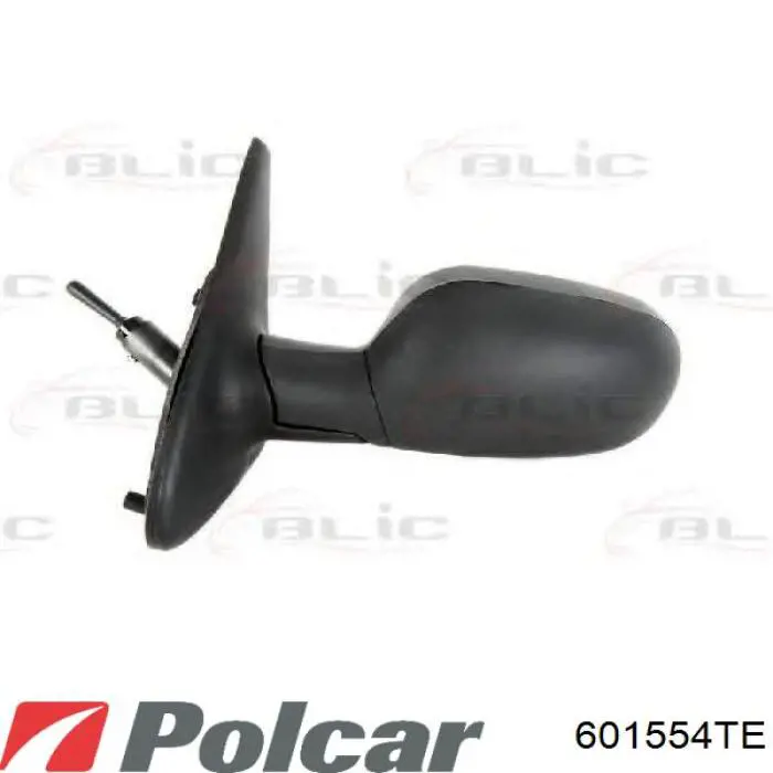 Купить 601554TE Polcar Накладка водительского зеркала