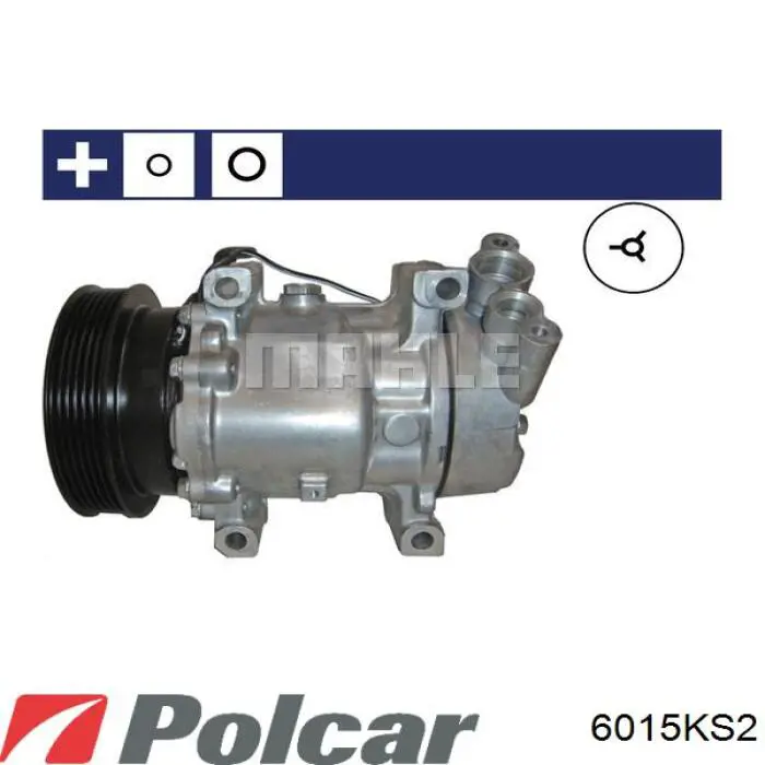 Компрессор кондиционера 6015KS2 Polcar