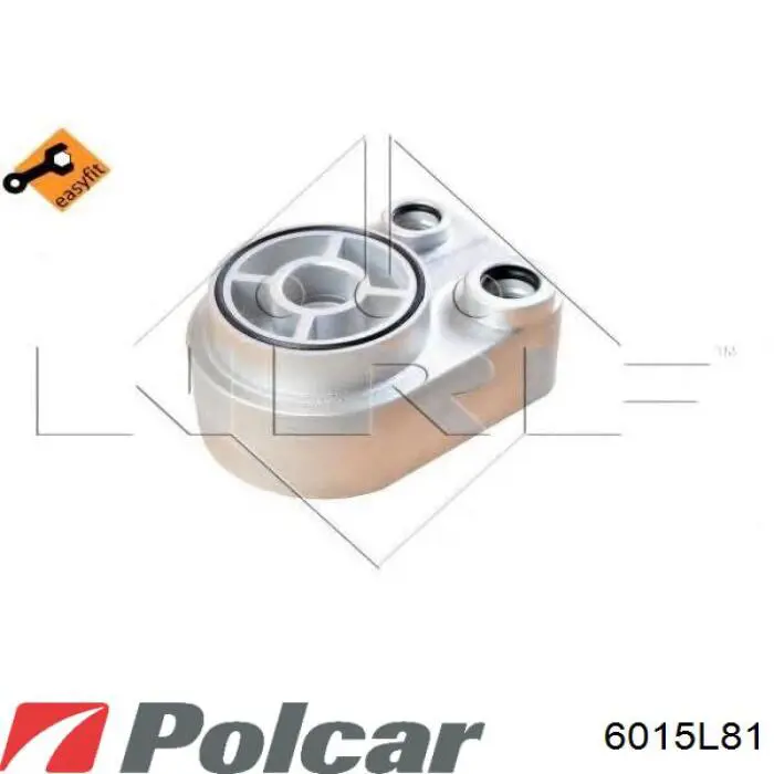 6015L81 Polcar Радиатор масляный (холодильник) под фильтром