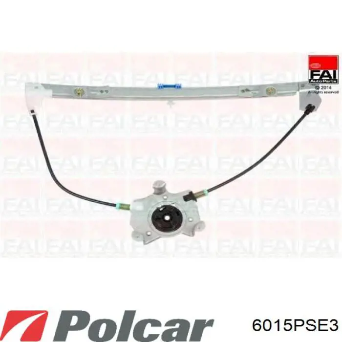 Механизм стеклоподъемника водительской двери Polcar 6015PSE3 цена, от 43.20 USD