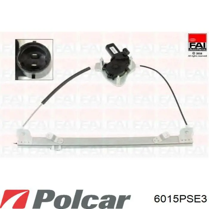 82002098 Renault (RVI) Механизм стеклоподъемника передней левой двери