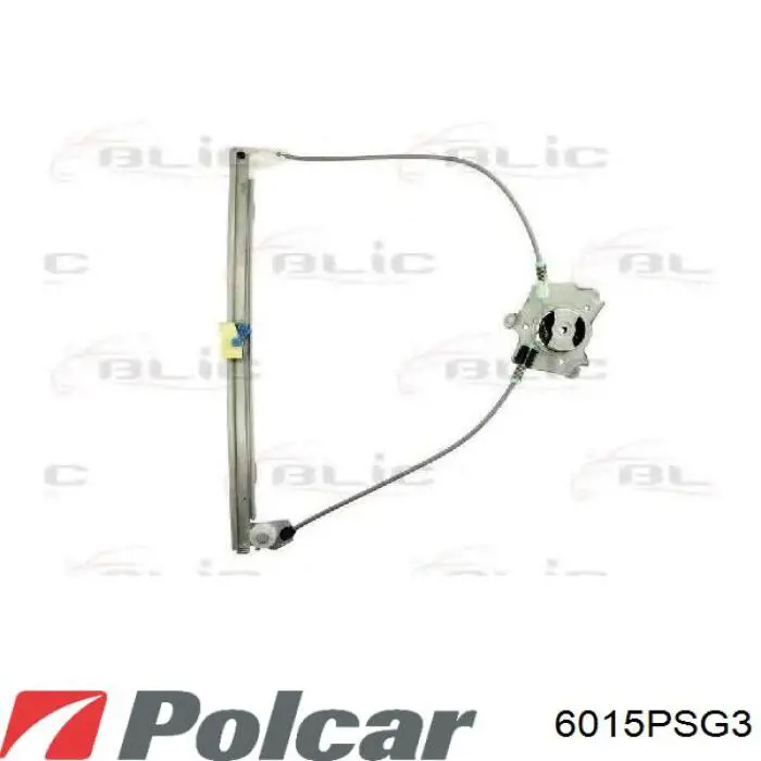 Стеклоподъемник передней левой двери 82002098 Renault (RVI)