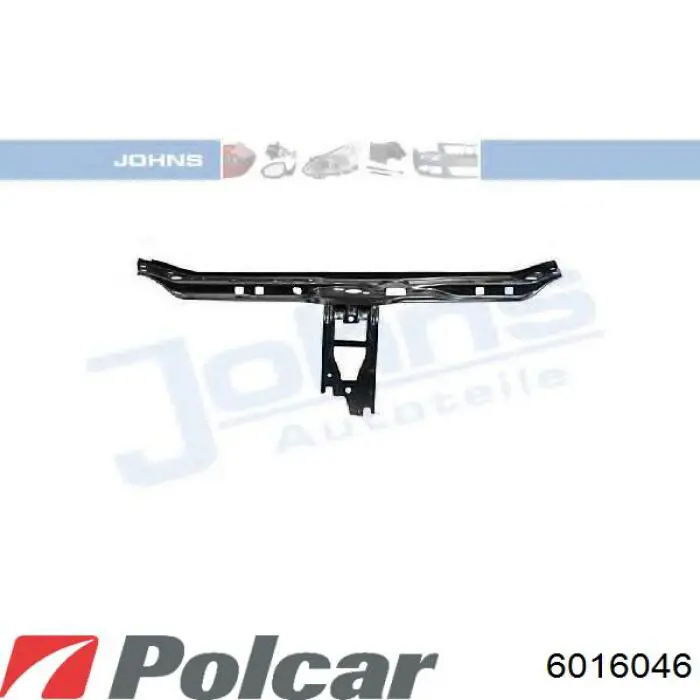 601604-6 Polcar суппорт радиатора правый (монтажная панель крепления фар)