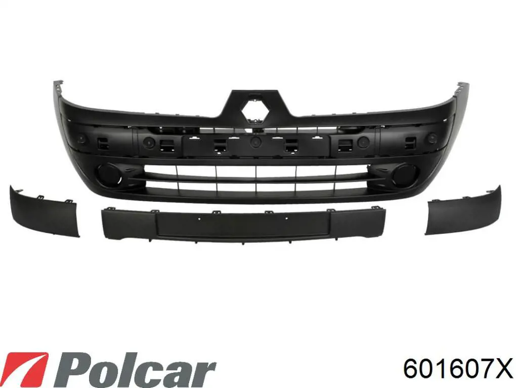 601607X Polcar передний бампер