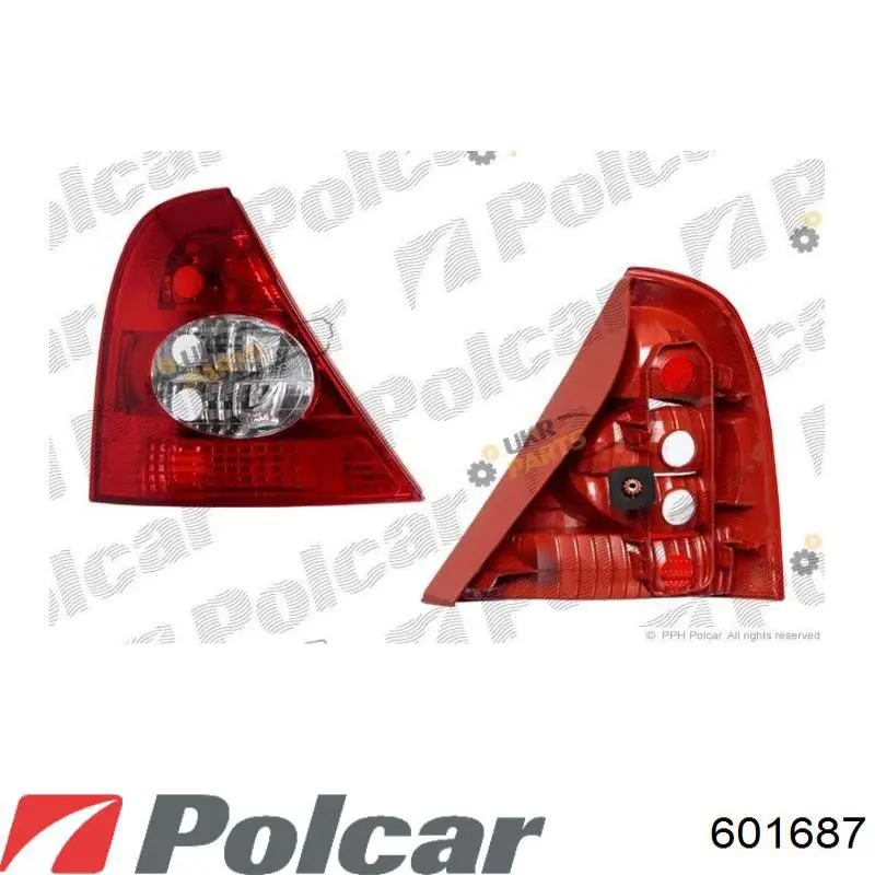 Фонарь задний левый 88135 VALEO