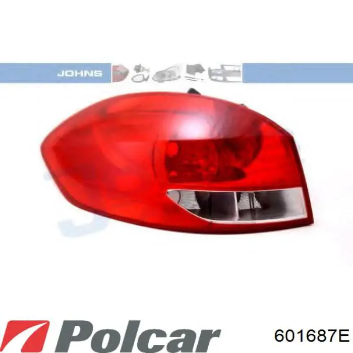 601687E Polcar Задний правый внешний фонарь