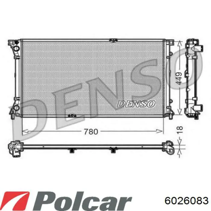 Радиатор охлаждения двигателя Nissan/Infiniti 2140000QAR цена, от 117.45 USD