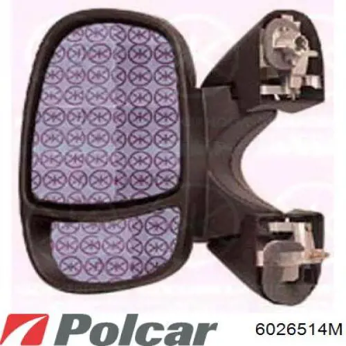 Левое боковое зеркало 6026514M Polcar