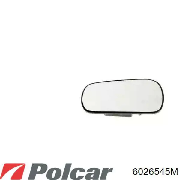 6026545M Polcar Зеркальный элемент левого зеркала заднего вида