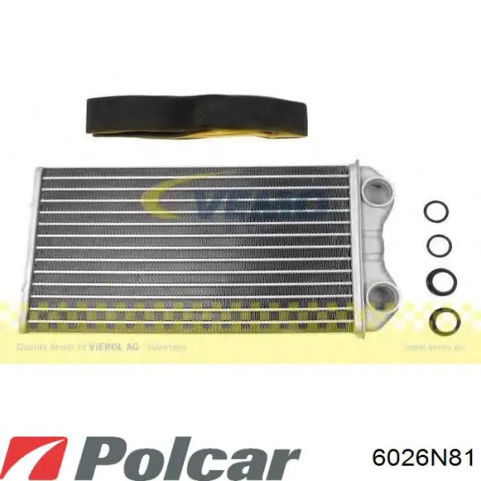 Радиатор печки 6026N81 Polcar