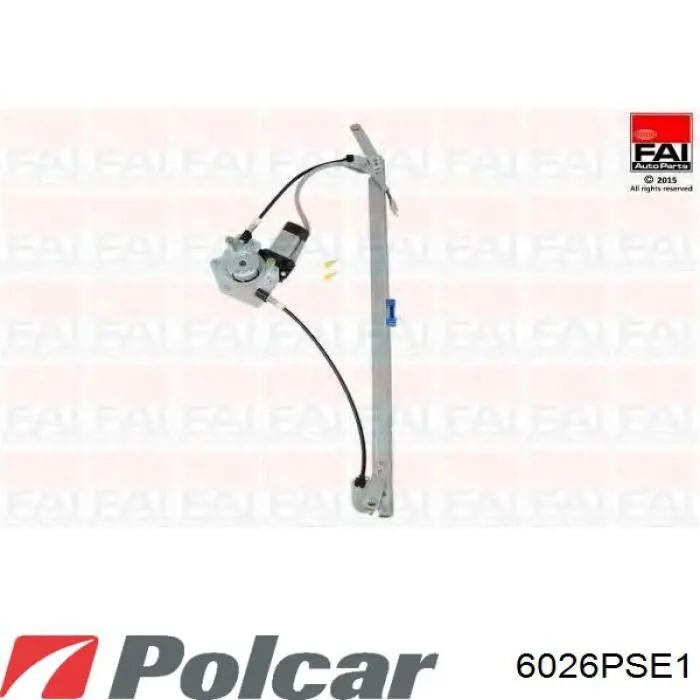 Механизм стеклоподъемника водительской двери Polcar 6026PSE1 цена, от 37.97 USD