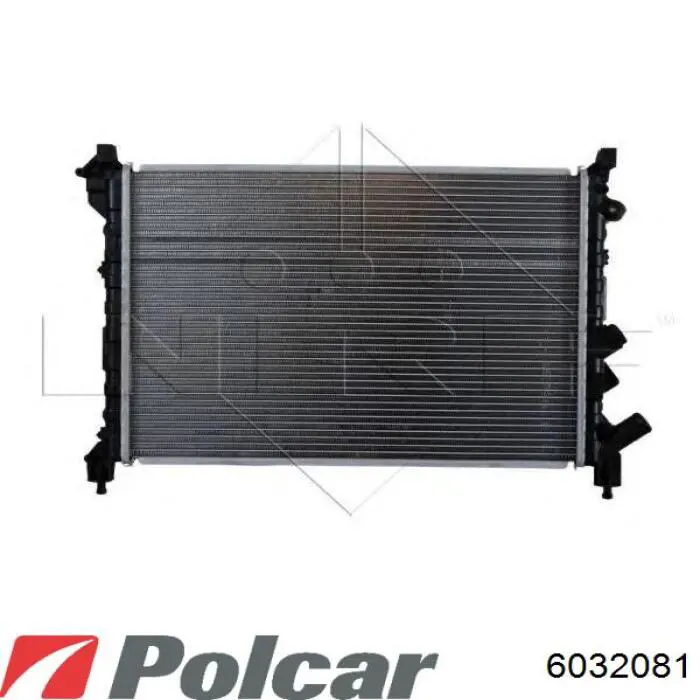 Радиатор охлаждения двигателя Polcar 6032081 цена, от 63.86 USD