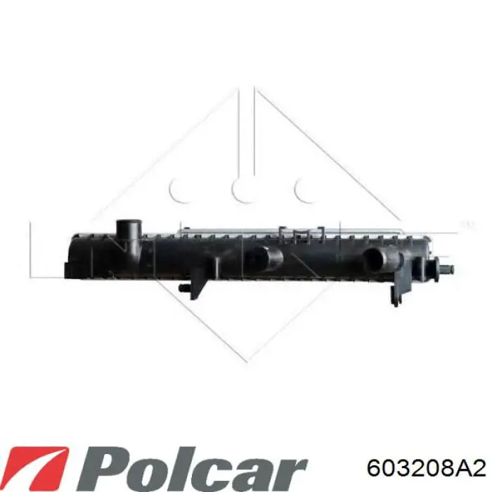 Радиатор охлаждения двигателя Polcar 603208A2 цена, от 57.17 USD