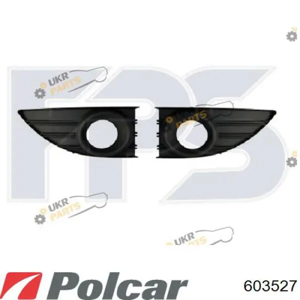 Решетка бампера переднего 603527 Polcar