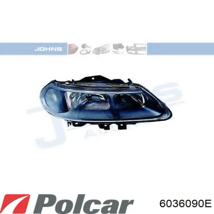 Фара левая Renault (RVI) 7701045851 цена, от 73.52 USD