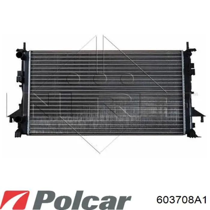 Радиатор 603708A1 Polcar