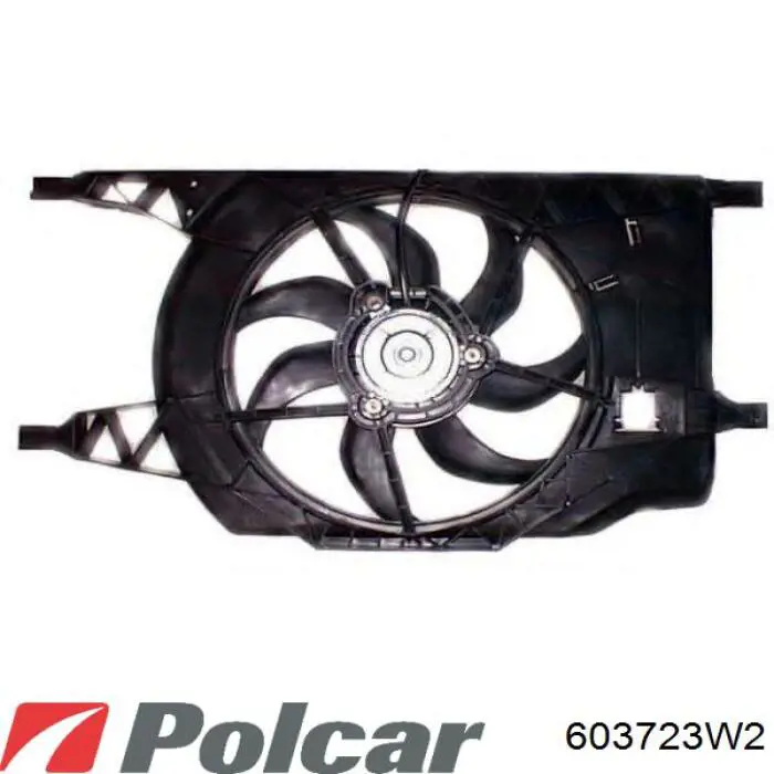 603723W2 Polcar Рамка вентилятора