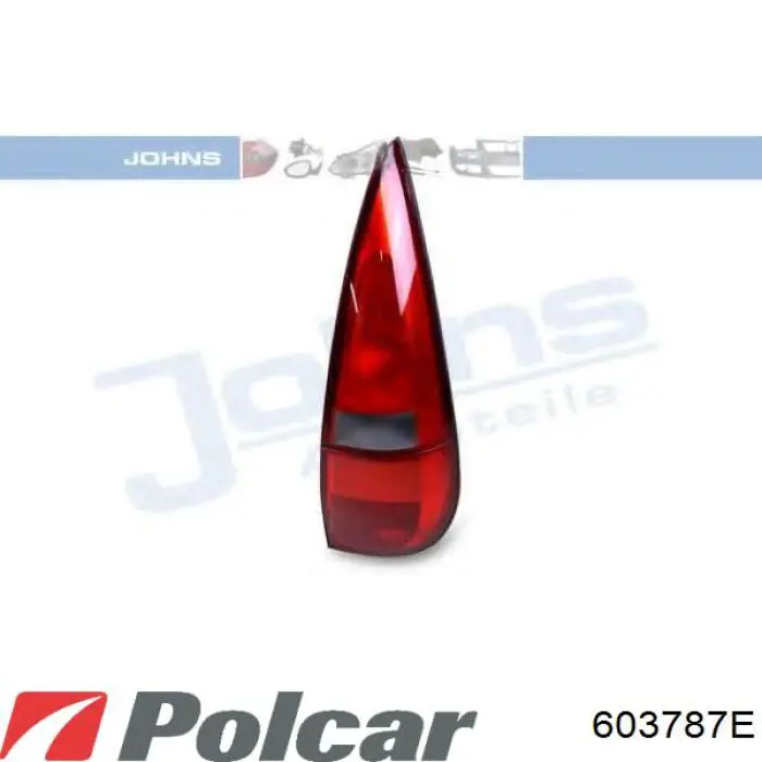 Задняя левая внешняя фара Depo/Loro/Abakus 5511947LUE цена, от 42.55 USD