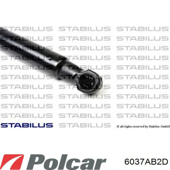 Амортизатор задней двери Polcar 6037AB2D цена, от 8.87 USD
