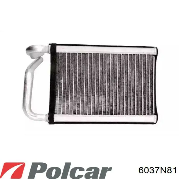Радиатор печки (отопителя) Polcar 6037N81 цена, от 22.01 USD
