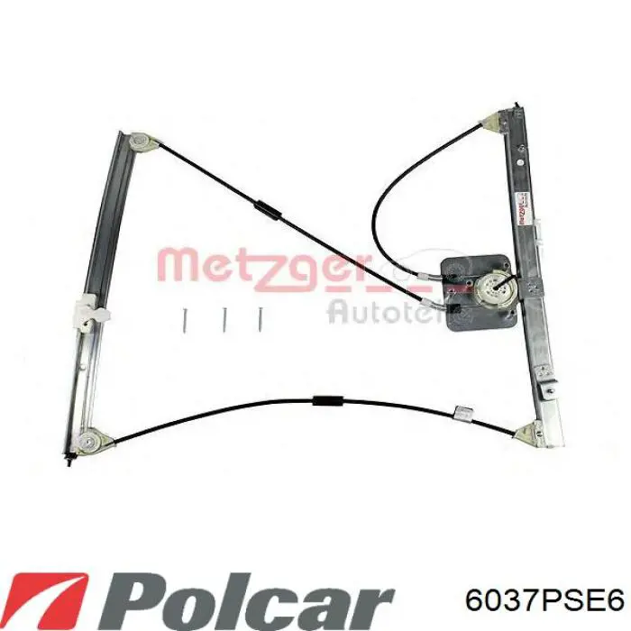 Стеклоподъемник передней правой двери Polcar 6037PSE6 цена, от 34.17 USD