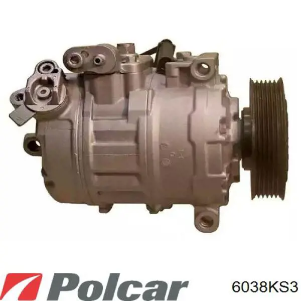 Компрессор системы кондиционирования Polcar 6038KS3 цена, от 239.96 USD