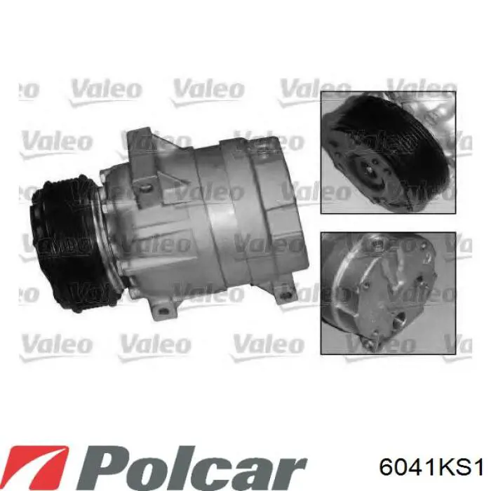 Компрессор системы кондиционирования Polcar 6041KS1 цена, от 173.72 USD