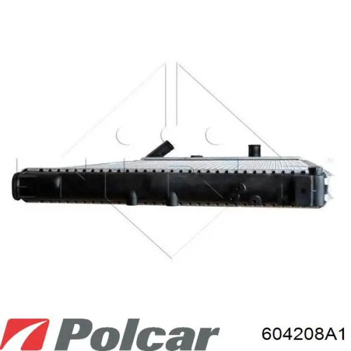 Радиатор охлаждения двигателя Polcar 604208A1 цена, от 53.03 USD