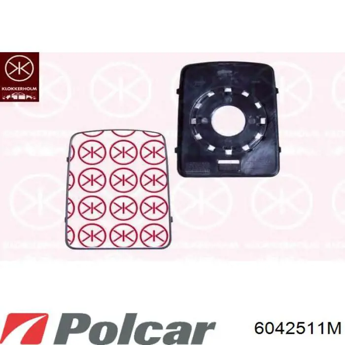 Левое боковое зеркало 6042511M Polcar
