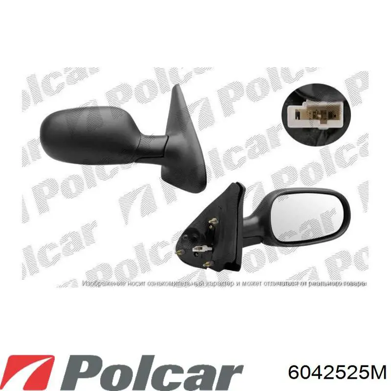 93181027 Opel Зеркало заднего вида правое