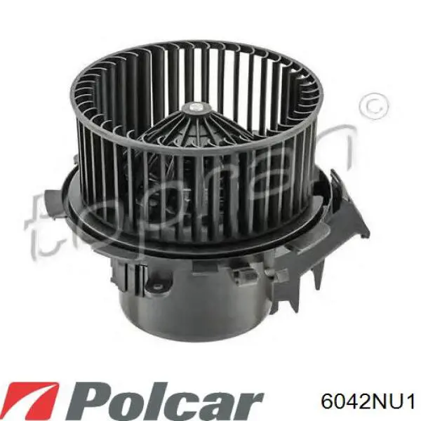 Motor eléctrico, ventilador habitáculo 6042NU1 Polcar