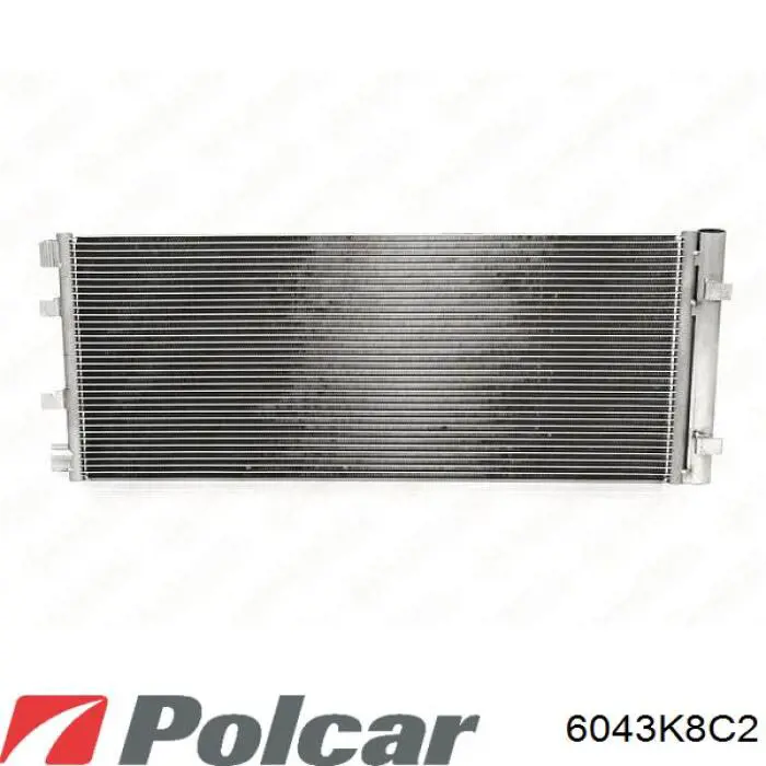 Конденсатор кондиционера Polcar 6043K8C2 цена, от 59.03 USD