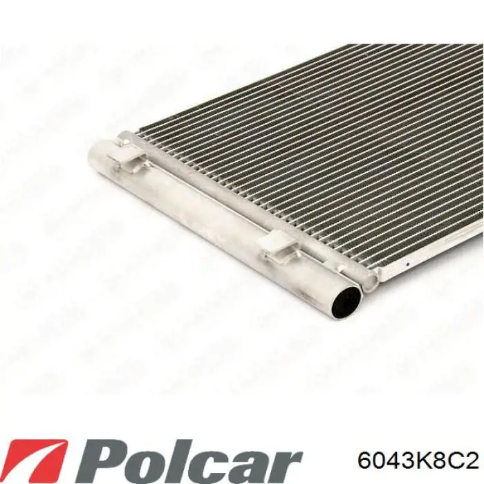 Купить 6043K8C2 Polcar Радиатор системы охлаждения кондиционера