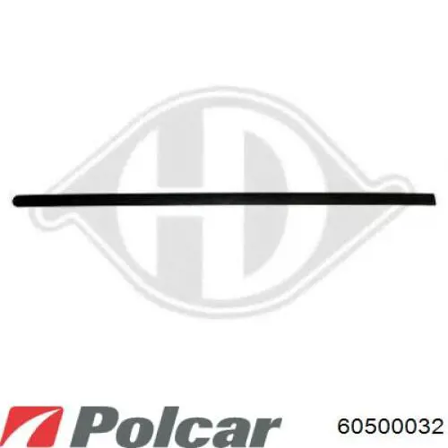 60500032 Polcar moldura da porta dianteira direita