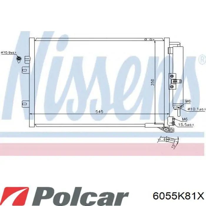 6055K81X Polcar Конденсатор