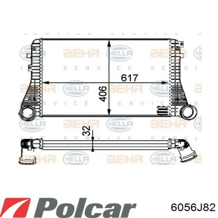 Купить CI264000P Mahle Original Интеркулер