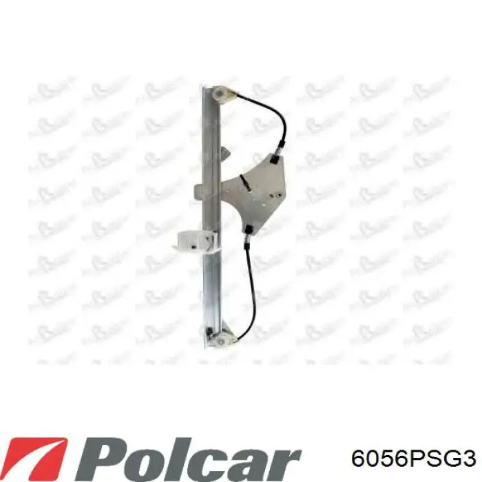 6056PSG3 Polcar механизм стеклоподъемника двери задней левой