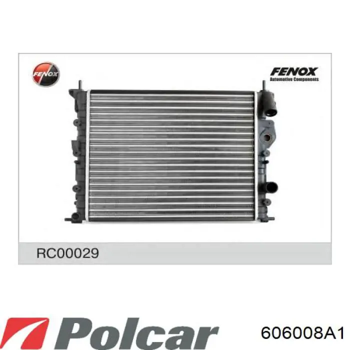 606008A1 Polcar радиатор