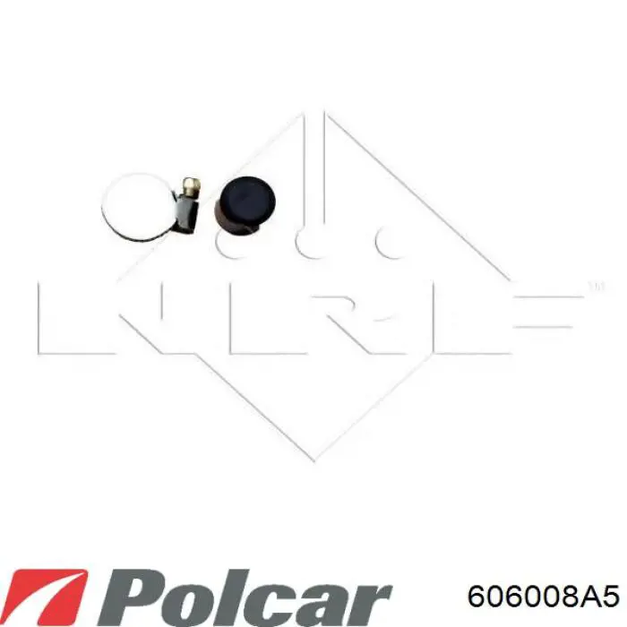 606008A5 Polcar Радиатор основной