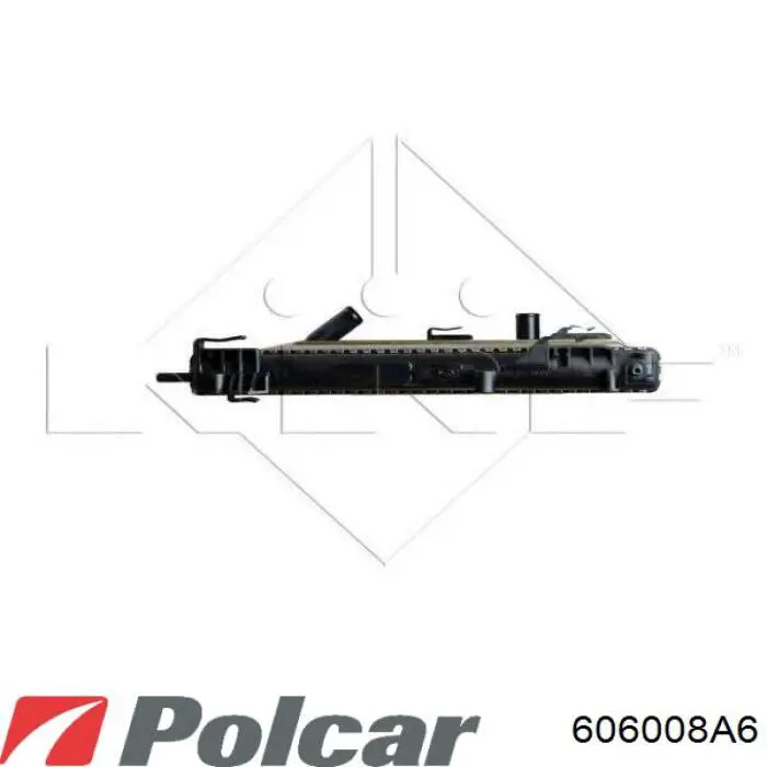 Радиатор охлаждения двигателя Polcar 606008A6 цена, от 47.79 USD