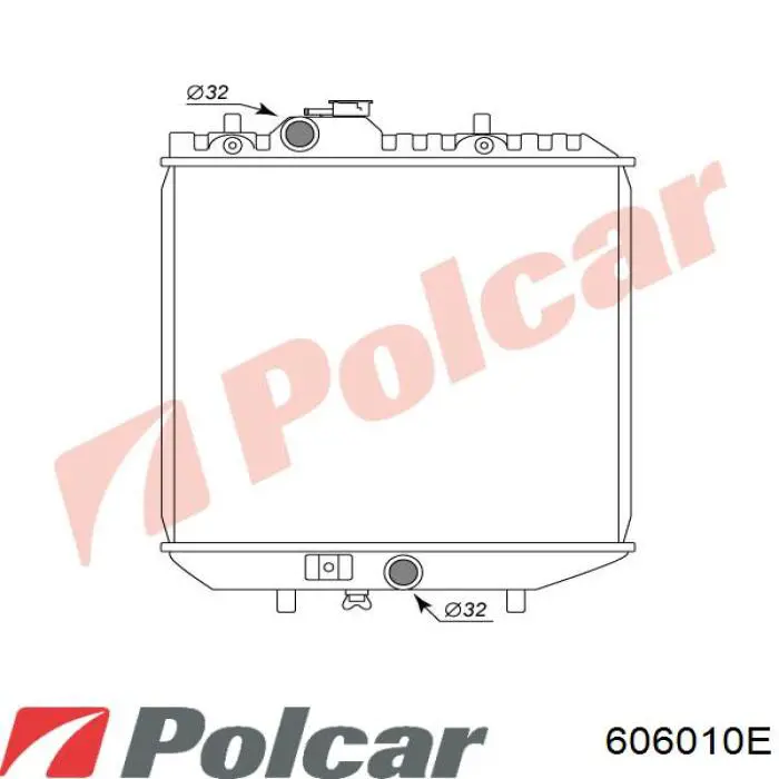 Левая фара 205298082B TYC