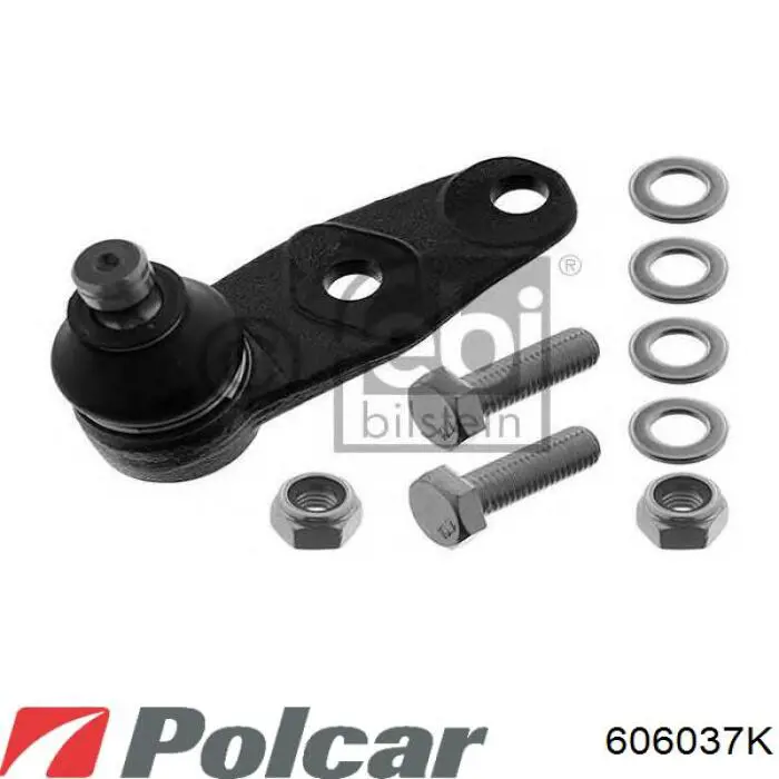 606037K Polcar Рычаг передней подвески нижний левый